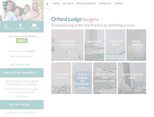 Tablet Screenshot of orfordlodgesurgery.co.uk